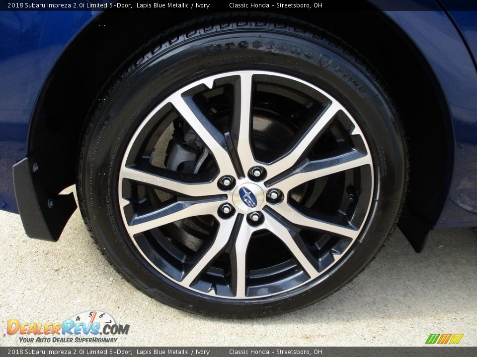 2018 Subaru Impreza 2.0i Limited 5-Door Wheel Photo #6