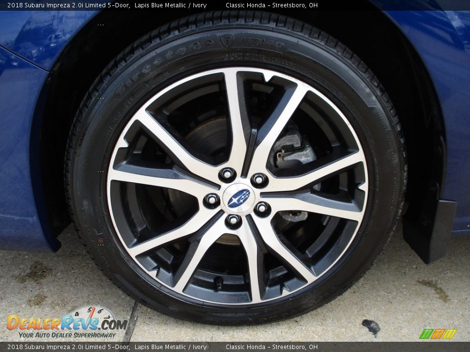 2018 Subaru Impreza 2.0i Limited 5-Door Wheel Photo #12