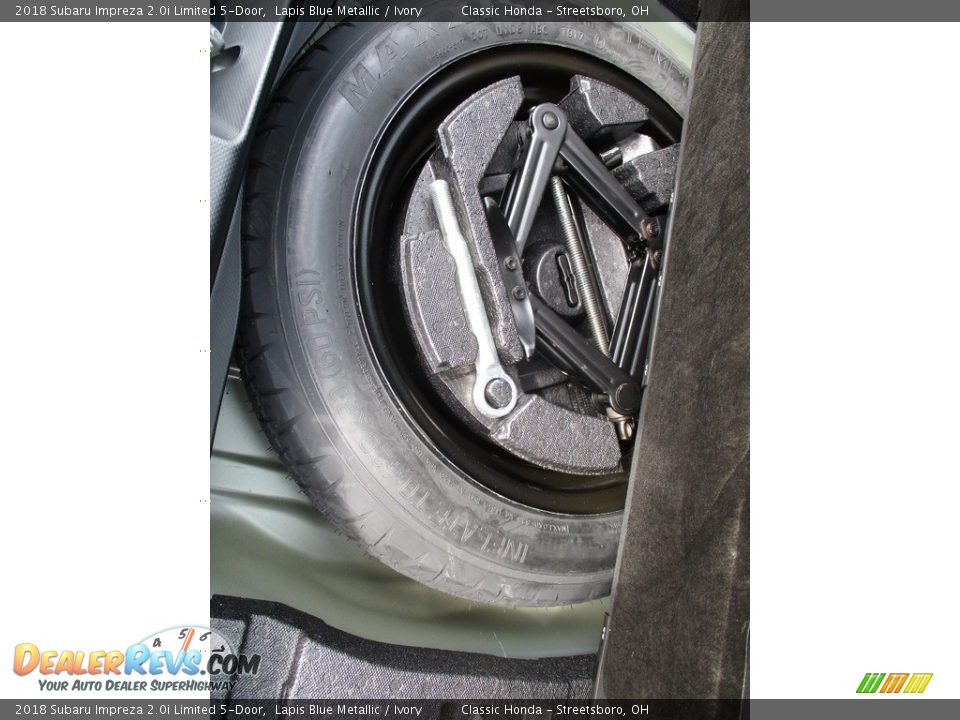2018 Subaru Impreza 2.0i Limited 5-Door Lapis Blue Metallic / Ivory Photo #15