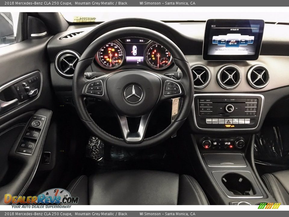 2018 Mercedes-Benz CLA 250 Coupe Mountain Grey Metallic / Black Photo #4