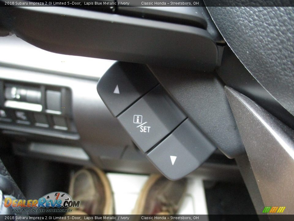 2018 Subaru Impreza 2.0i Limited 5-Door Lapis Blue Metallic / Ivory Photo #34