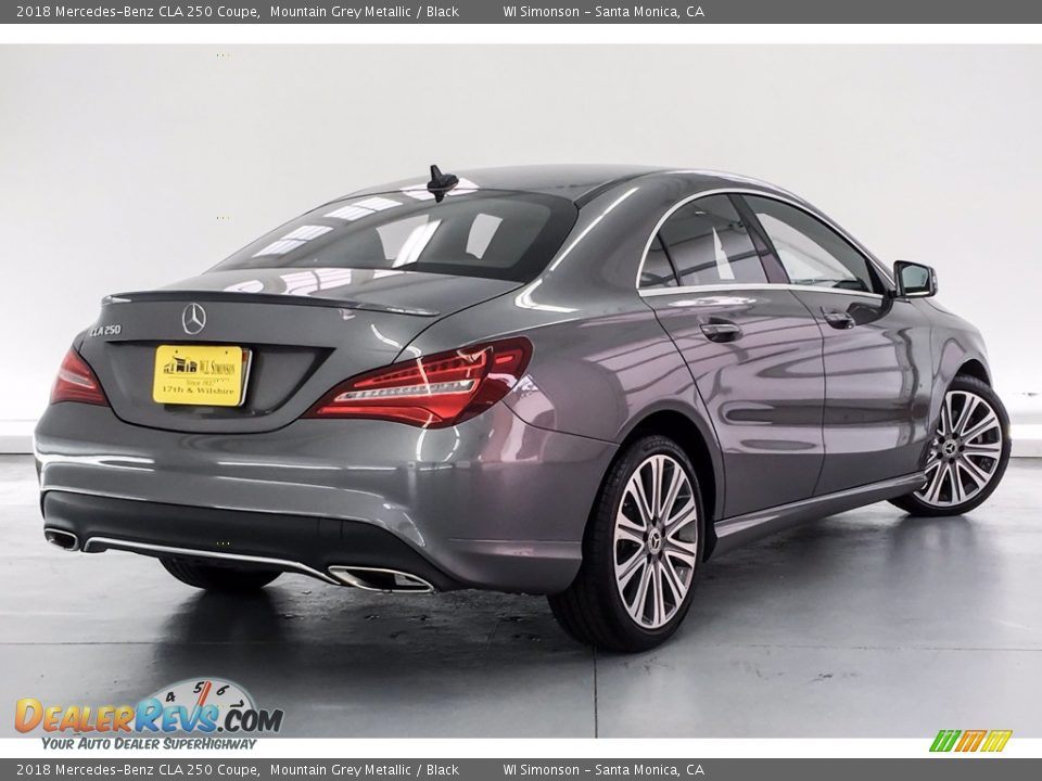 2018 Mercedes-Benz CLA 250 Coupe Mountain Grey Metallic / Black Photo #16