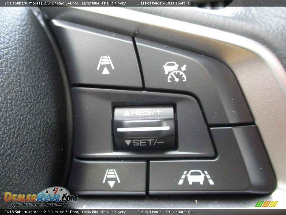 2018 Subaru Impreza 2.0i Limited 5-Door Steering Wheel Photo #35