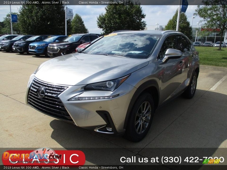 2019 Lexus NX 300 AWD Atomic Silver / Black Photo #1