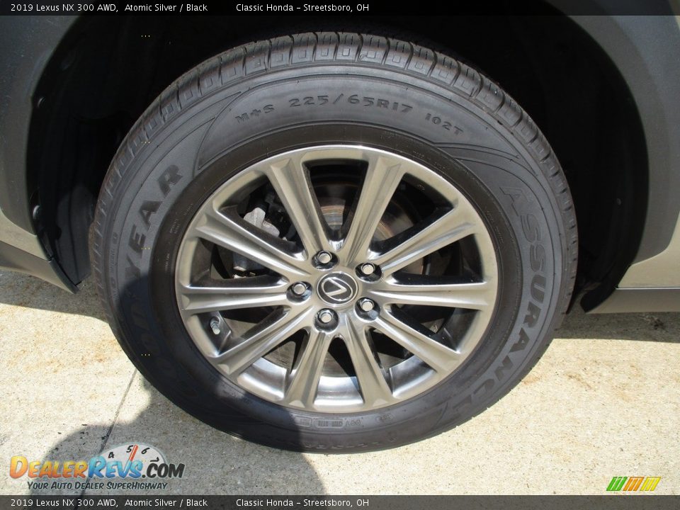 2019 Lexus NX 300 AWD Atomic Silver / Black Photo #6