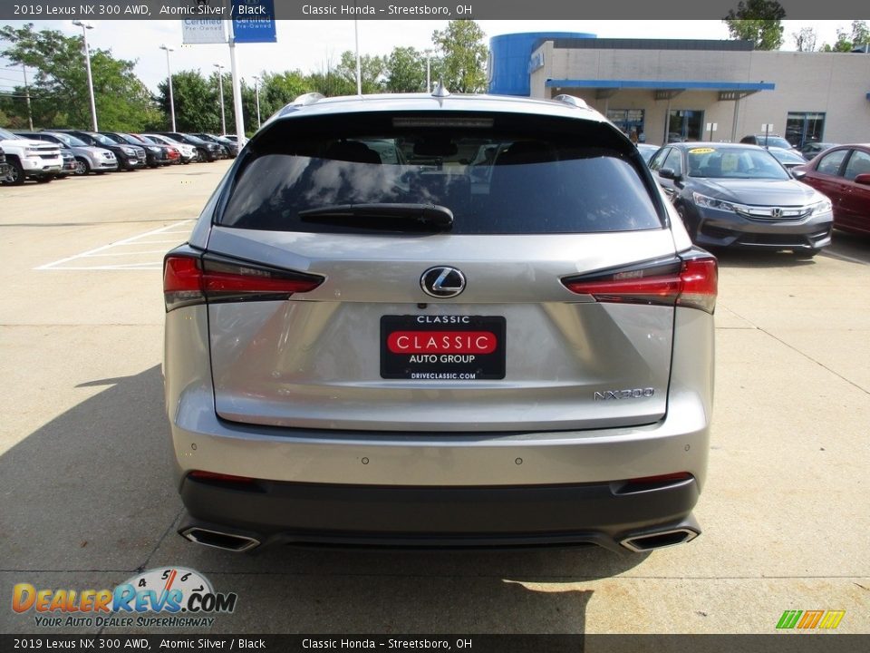 2019 Lexus NX 300 AWD Atomic Silver / Black Photo #8
