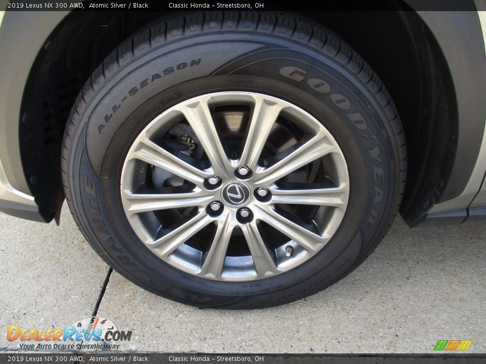2019 Lexus NX 300 AWD Atomic Silver / Black Photo #12