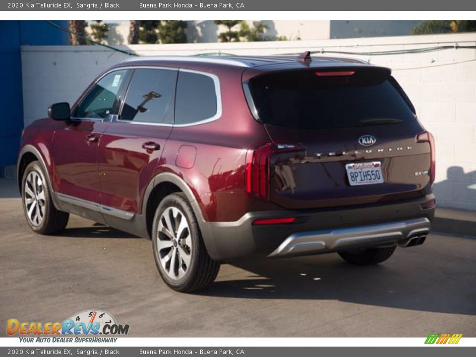 2020 Kia Telluride EX Sangria / Black Photo #2