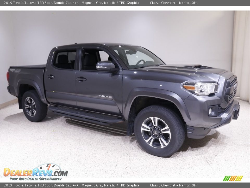 2019 Toyota Tacoma TRD Sport Double Cab 4x4 Magnetic Gray Metallic / TRD Graphite Photo #1