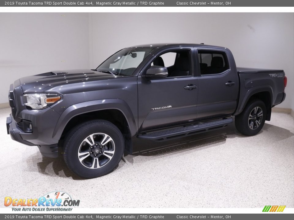 2019 Toyota Tacoma TRD Sport Double Cab 4x4 Magnetic Gray Metallic / TRD Graphite Photo #3