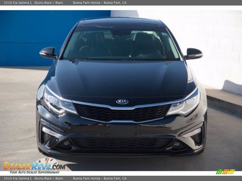 2019 Kia Optima S Ebony Black / Black Photo #7