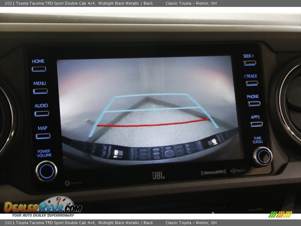 2021 Toyota Tacoma TRD Sport Double Cab 4x4 Midnight Black Metallic / Black Photo #12