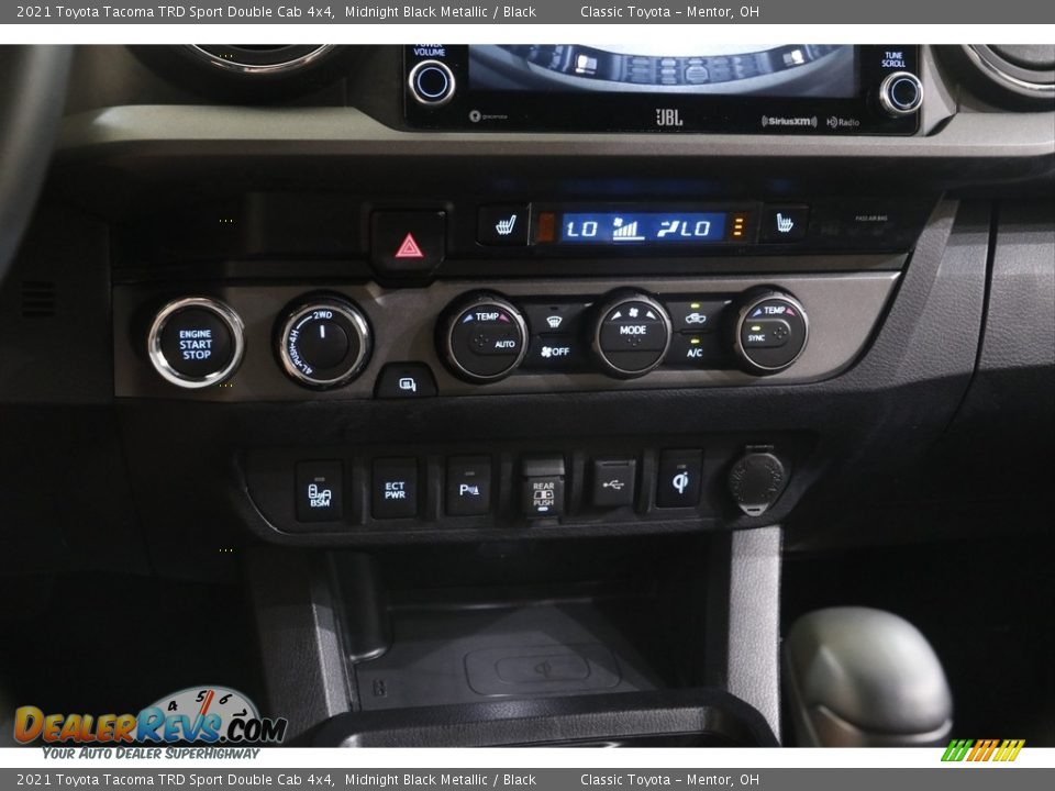 2021 Toyota Tacoma TRD Sport Double Cab 4x4 Midnight Black Metallic / Black Photo #13