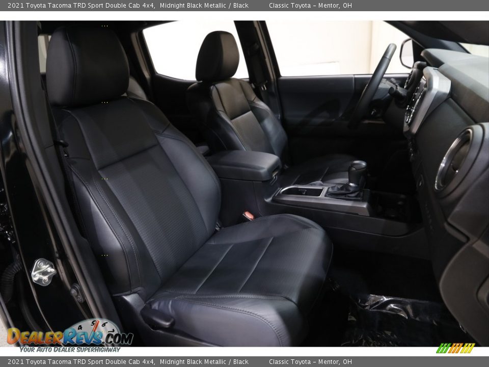 2021 Toyota Tacoma TRD Sport Double Cab 4x4 Midnight Black Metallic / Black Photo #15