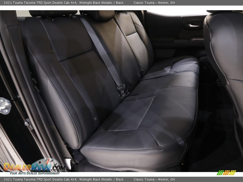 2021 Toyota Tacoma TRD Sport Double Cab 4x4 Midnight Black Metallic / Black Photo #16