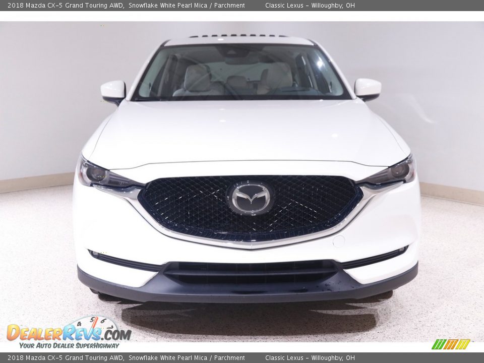 2018 Mazda CX-5 Grand Touring AWD Snowflake White Pearl Mica / Parchment Photo #2