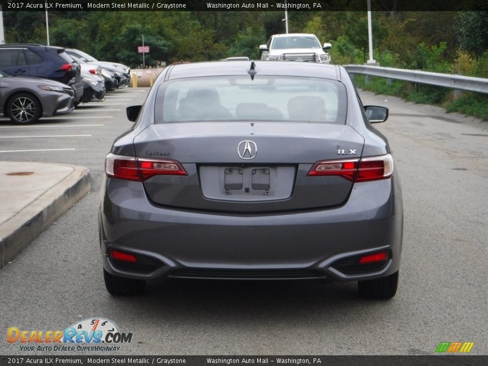 2017 Acura ILX Premium Modern Steel Metallic / Graystone Photo #15