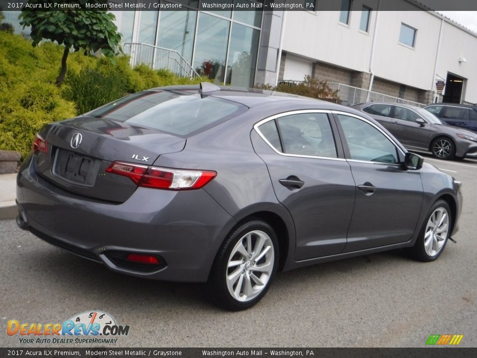 2017 Acura ILX Premium Modern Steel Metallic / Graystone Photo #16