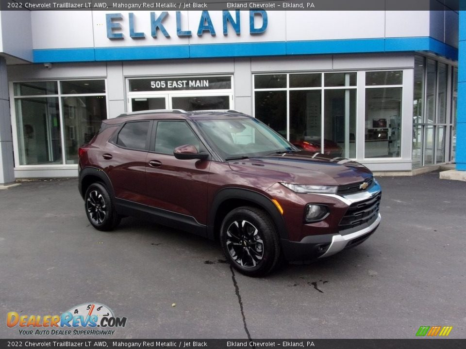 2022 Chevrolet TrailBlazer LT AWD Mahogany Red Metallic / Jet Black Photo #1