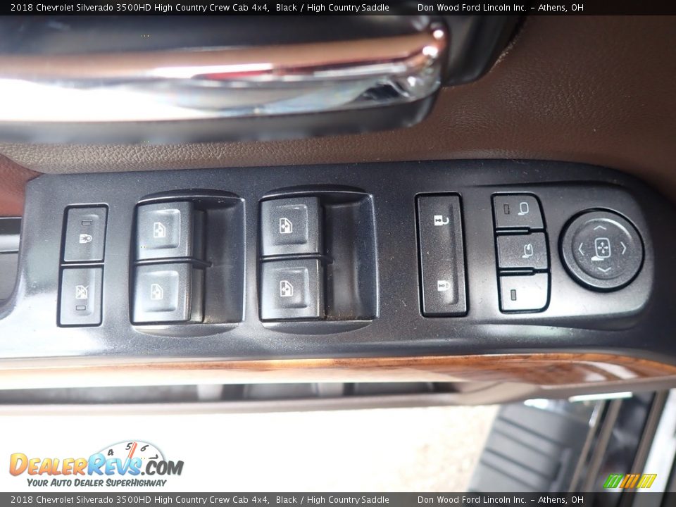 Door Panel of 2018 Chevrolet Silverado 3500HD High Country Crew Cab 4x4 Photo #22