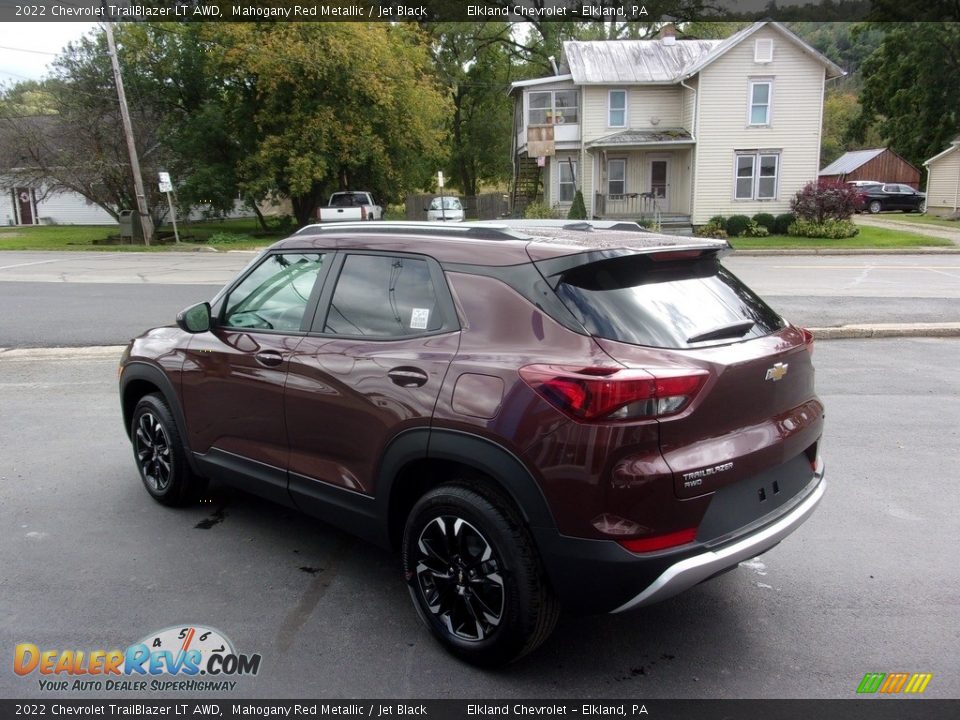 2022 Chevrolet TrailBlazer LT AWD Mahogany Red Metallic / Jet Black Photo #5