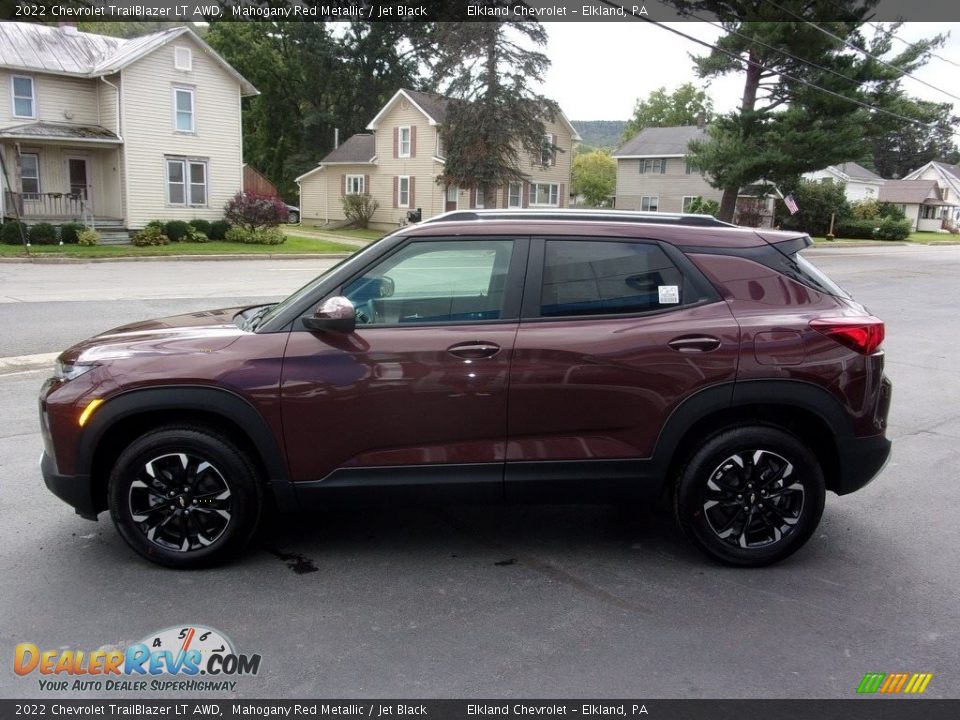 2022 Chevrolet TrailBlazer LT AWD Mahogany Red Metallic / Jet Black Photo #6