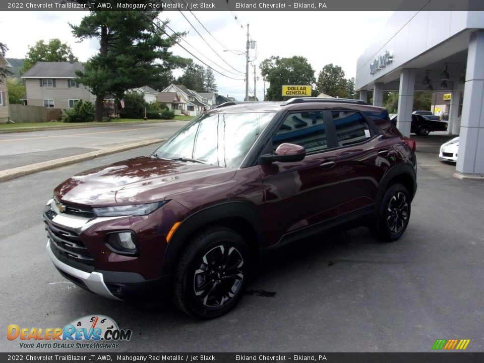 2022 Chevrolet TrailBlazer LT AWD Mahogany Red Metallic / Jet Black Photo #7