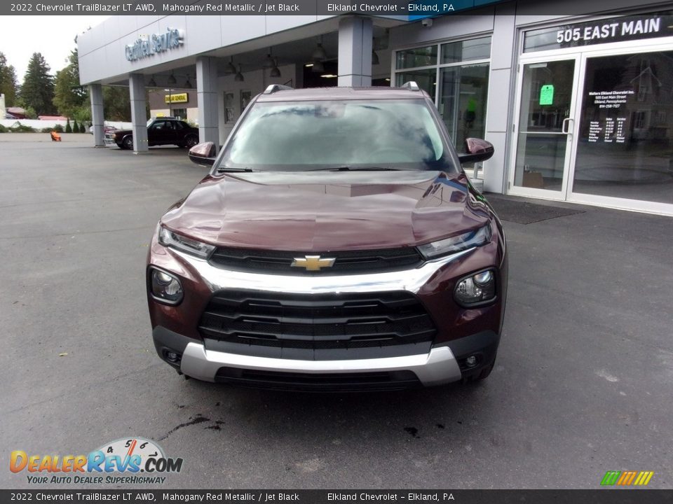 2022 Chevrolet TrailBlazer LT AWD Mahogany Red Metallic / Jet Black Photo #8