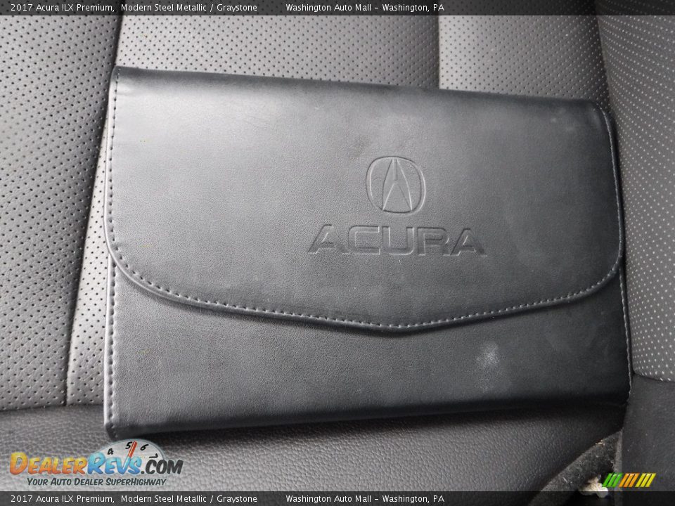 2017 Acura ILX Premium Modern Steel Metallic / Graystone Photo #31