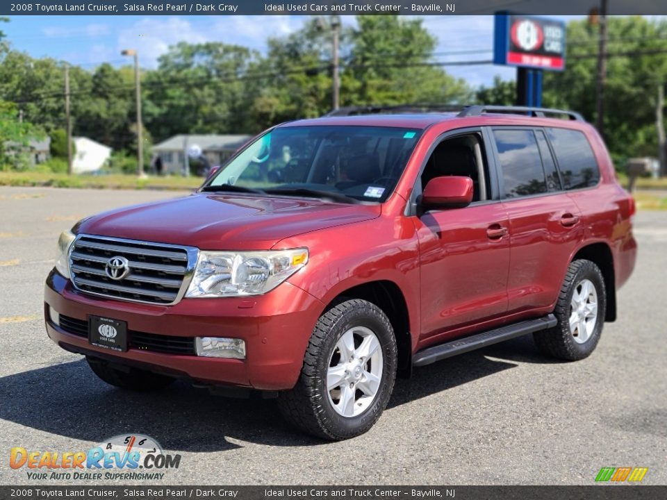 2008 Toyota Land Cruiser Salsa Red Pearl / Dark Gray Photo #1