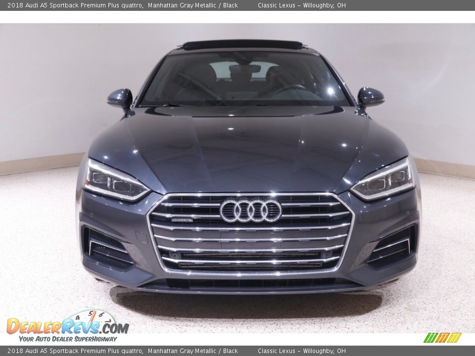 2018 Audi A5 Sportback Premium Plus quattro Manhattan Gray Metallic / Black Photo #2