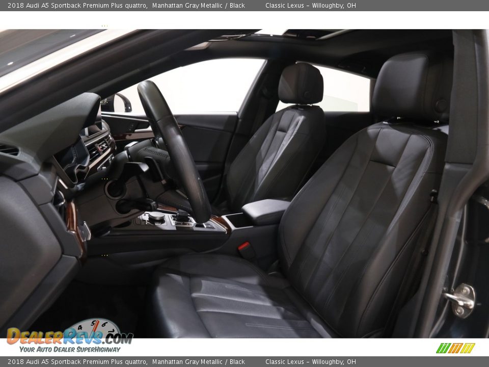 2018 Audi A5 Sportback Premium Plus quattro Manhattan Gray Metallic / Black Photo #5