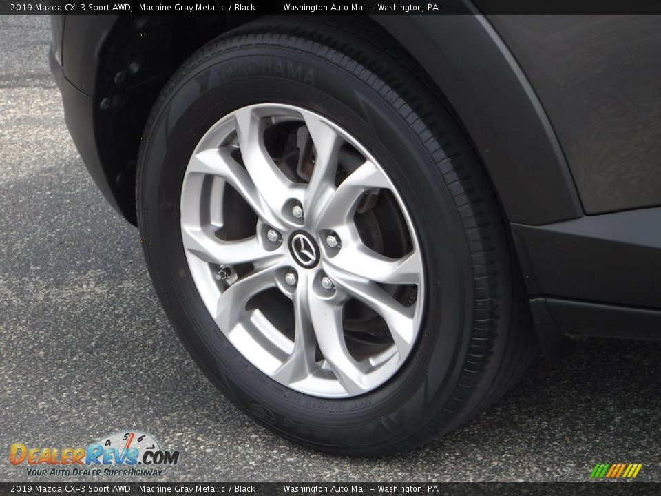 2019 Mazda CX-3 Sport AWD Machine Gray Metallic / Black Photo #3