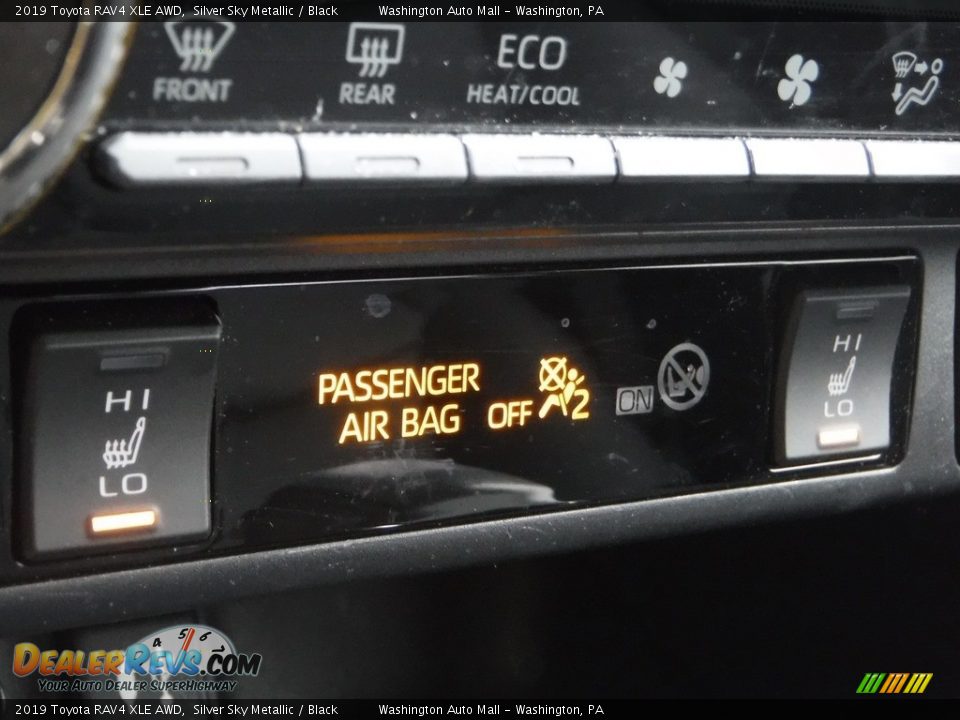 2019 Toyota RAV4 XLE AWD Silver Sky Metallic / Black Photo #7
