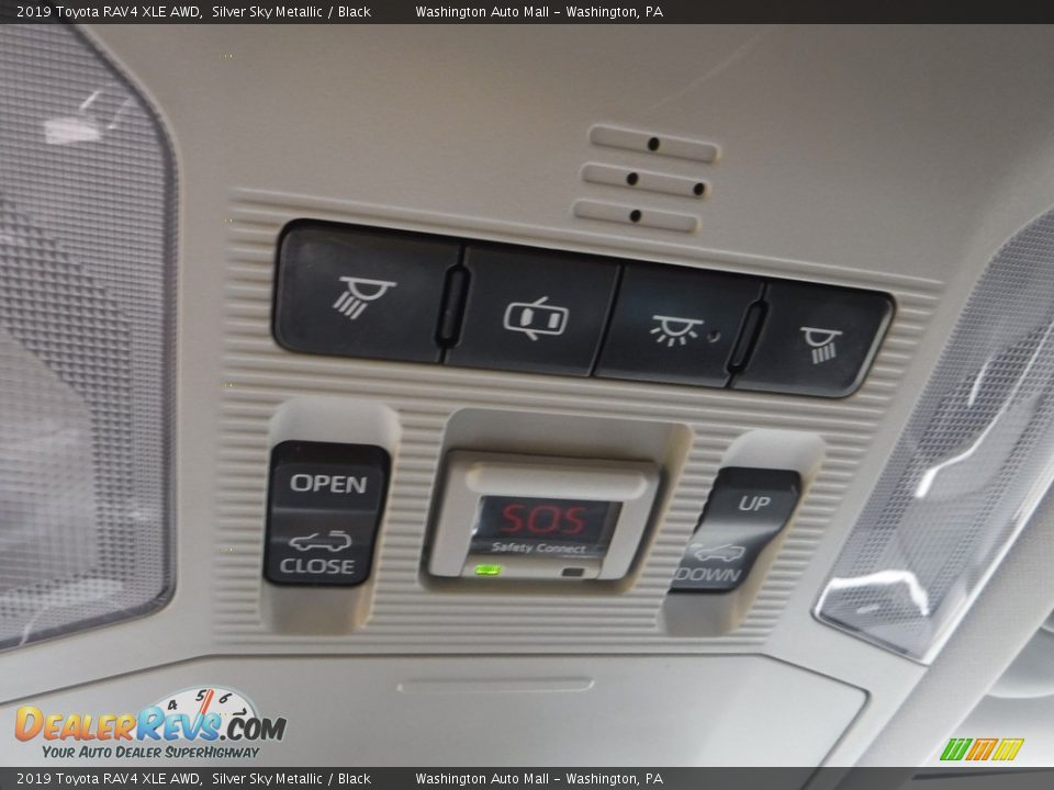 2019 Toyota RAV4 XLE AWD Silver Sky Metallic / Black Photo #8