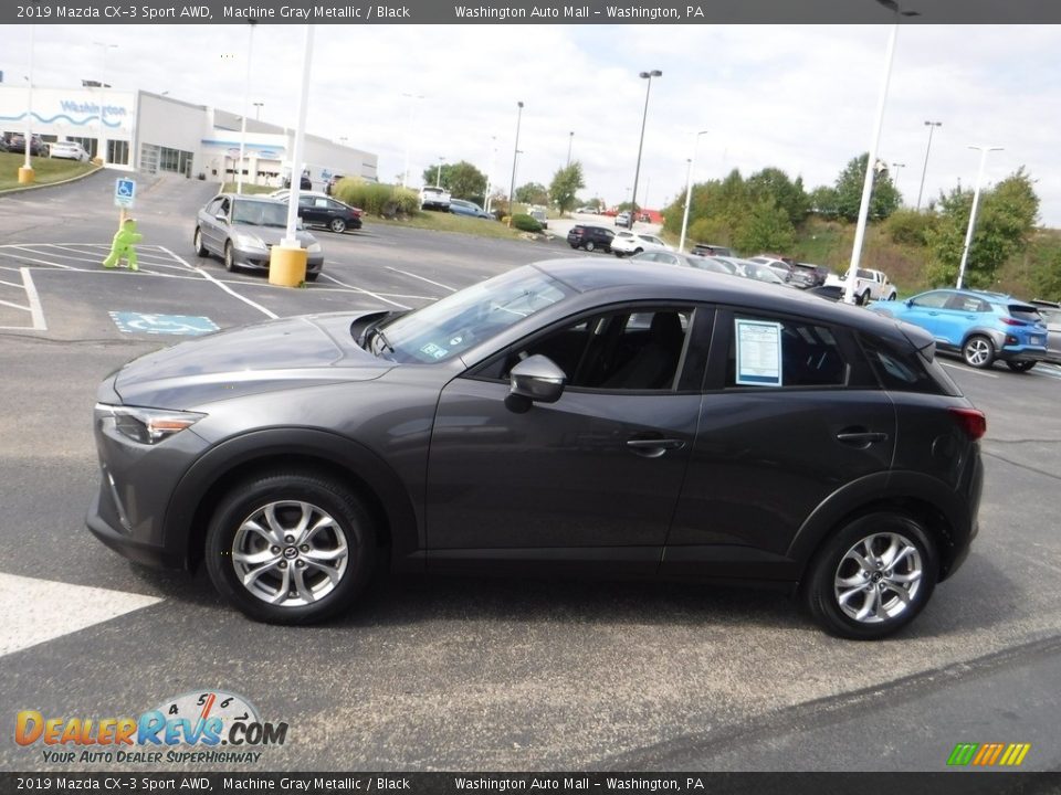 2019 Mazda CX-3 Sport AWD Machine Gray Metallic / Black Photo #6