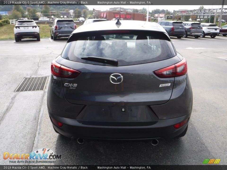 2019 Mazda CX-3 Sport AWD Machine Gray Metallic / Black Photo #8