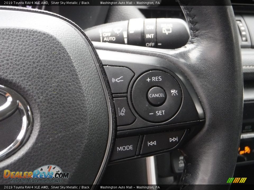 2019 Toyota RAV4 XLE AWD Silver Sky Metallic / Black Photo #11