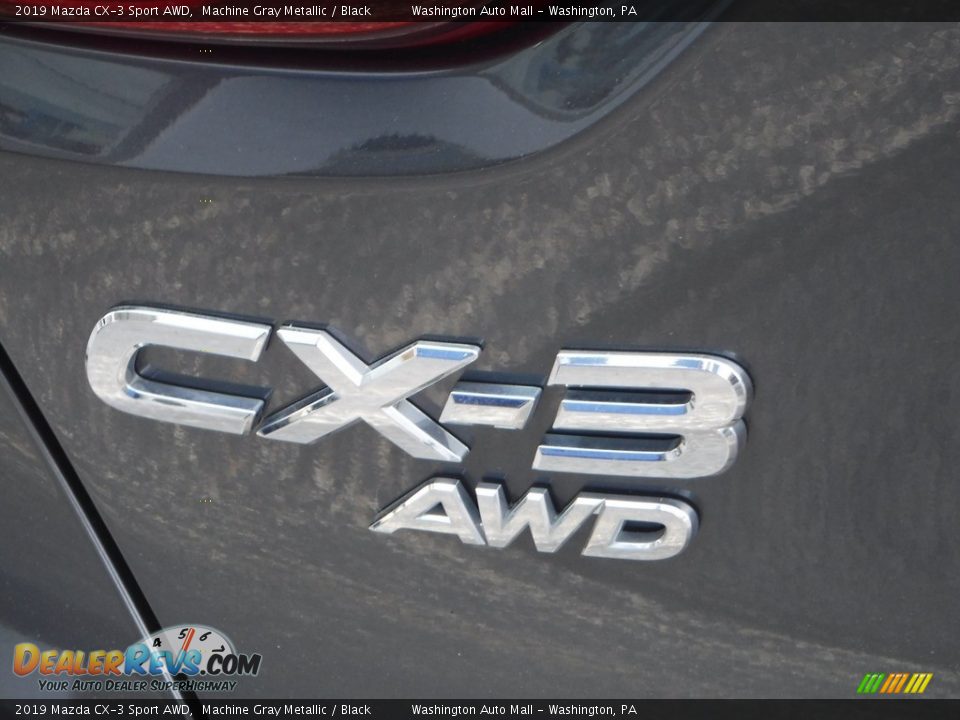 2019 Mazda CX-3 Sport AWD Machine Gray Metallic / Black Photo #10