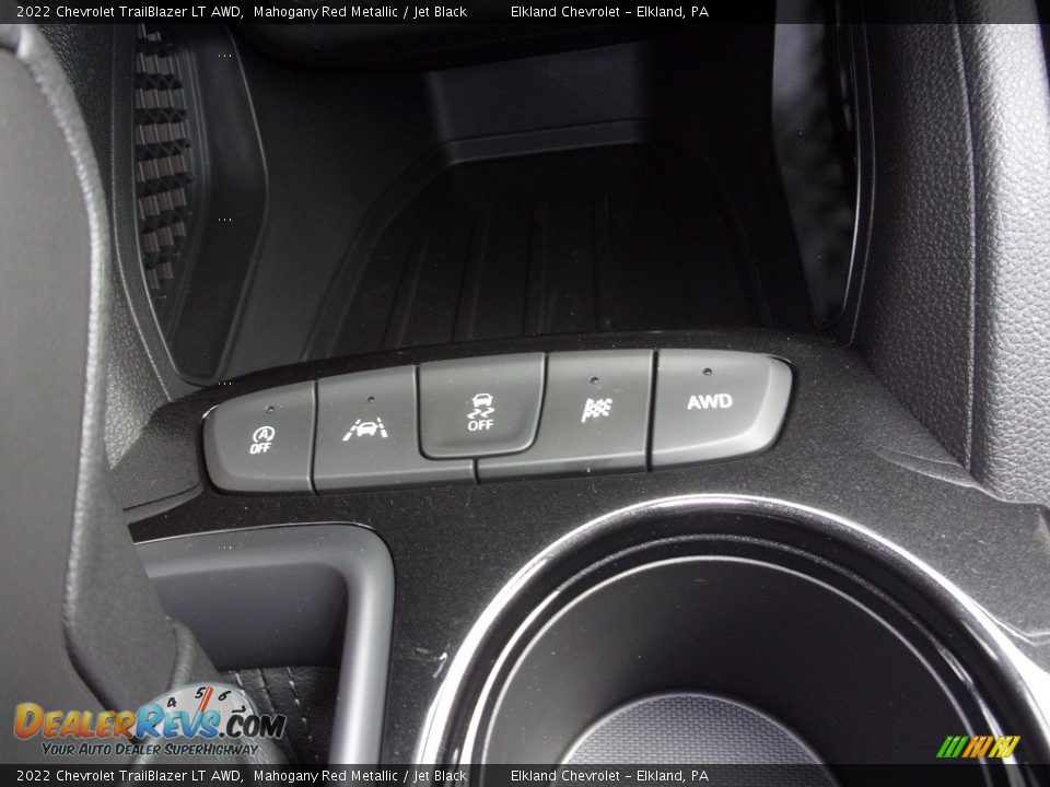 2022 Chevrolet TrailBlazer LT AWD Mahogany Red Metallic / Jet Black Photo #29