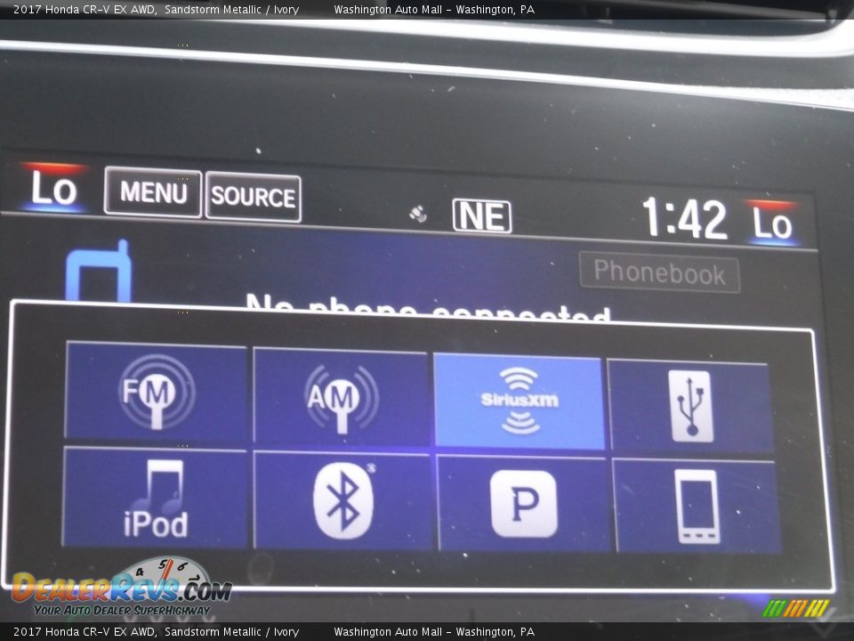 2017 Honda CR-V EX AWD Sandstorm Metallic / Ivory Photo #19