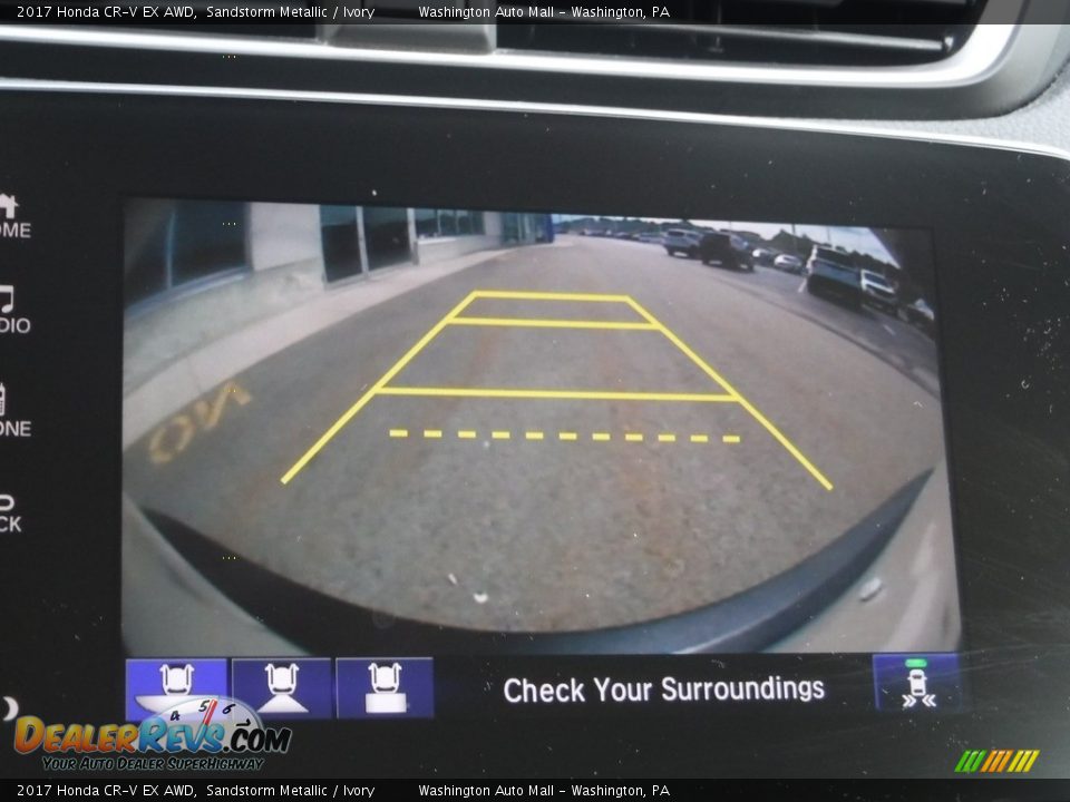 2017 Honda CR-V EX AWD Sandstorm Metallic / Ivory Photo #21