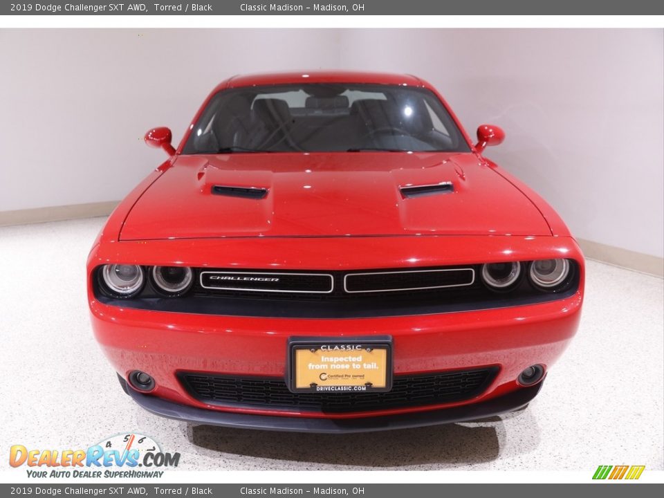 2019 Dodge Challenger SXT AWD Torred / Black Photo #2