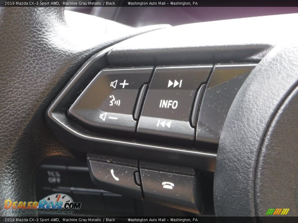 2019 Mazda CX-3 Sport AWD Machine Gray Metallic / Black Photo #22