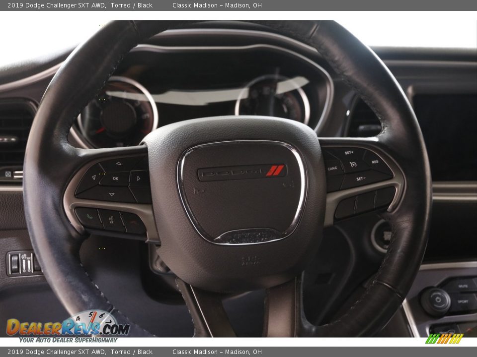 2019 Dodge Challenger SXT AWD Steering Wheel Photo #7