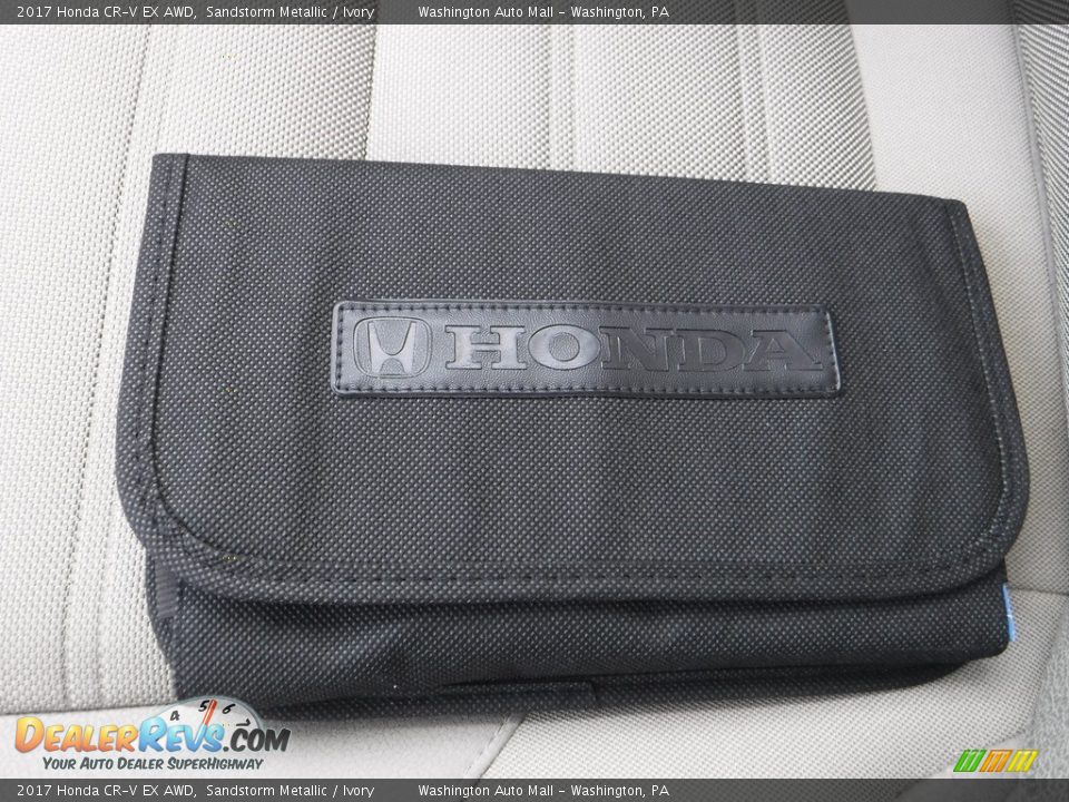 2017 Honda CR-V EX AWD Sandstorm Metallic / Ivory Photo #30