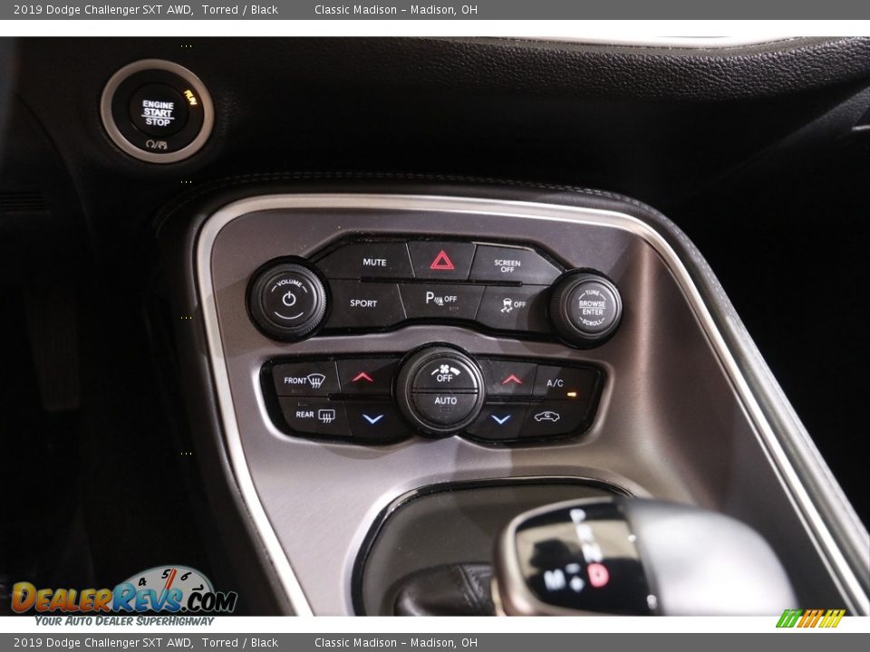 Controls of 2019 Dodge Challenger SXT AWD Photo #13