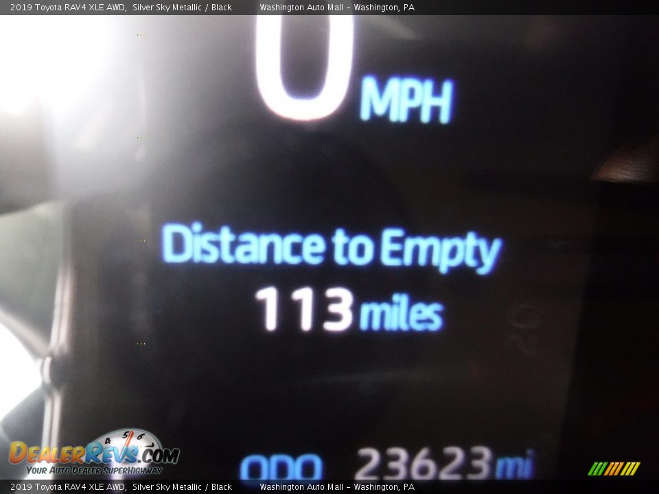 2019 Toyota RAV4 XLE AWD Silver Sky Metallic / Black Photo #36
