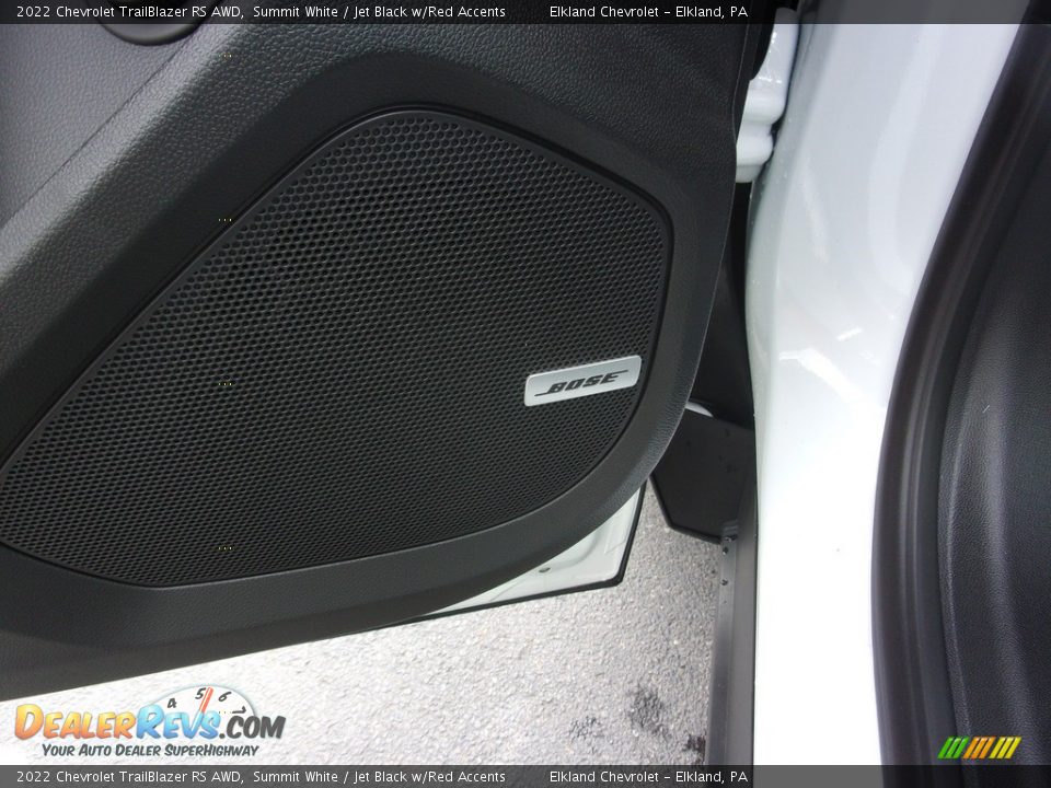 2022 Chevrolet TrailBlazer RS AWD Summit White / Jet Black w/Red Accents Photo #17