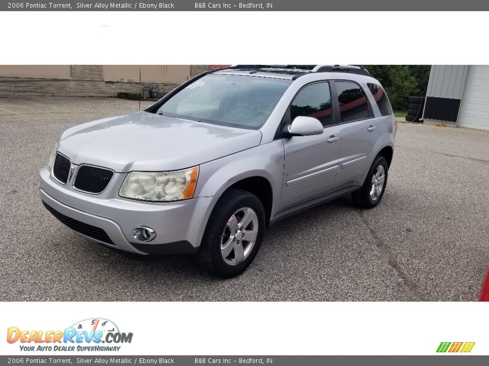 2006 Pontiac Torrent Silver Alloy Metallic / Ebony Black Photo #1